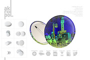 Badge Button Mock-Ups, an Advertising Mockup by akropol (Thumbnail 7 of 7)