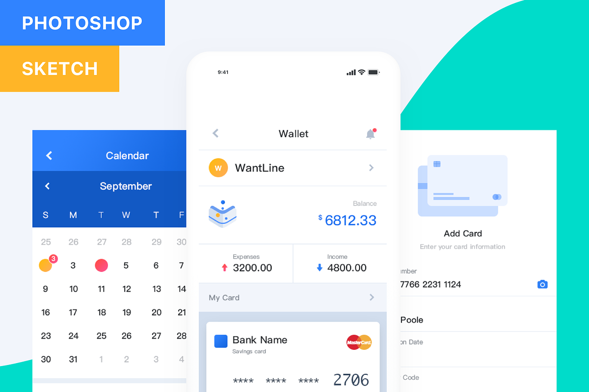 Pocket UI Kit Fintech App, a HTML Template by EpicShop (Photo 1 of 10)