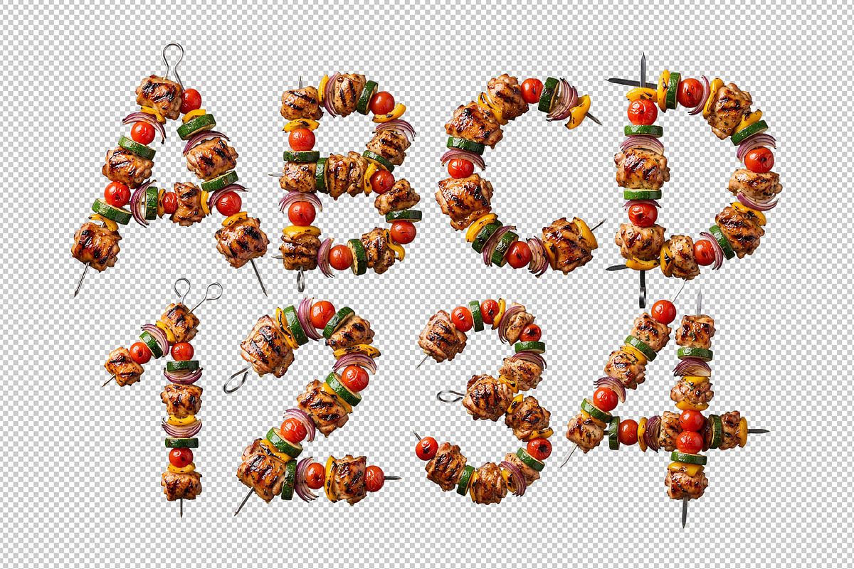 BBQ Skewer Font, a Sans Serif Font by Handmadefont (Photo 14 of 15)
