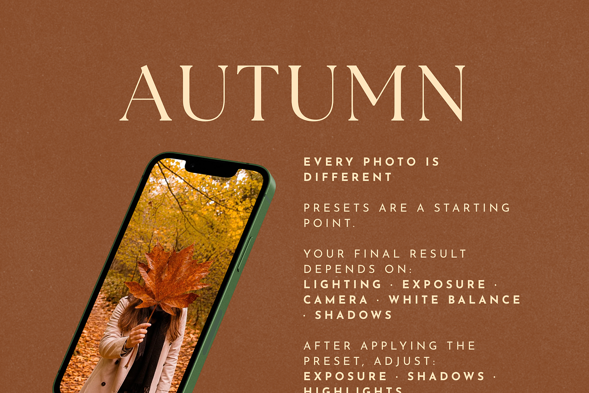 40 Autumn Lightroom Presets, a Preset Add-On by Oak Digital Studios (Photo 9 of 12)