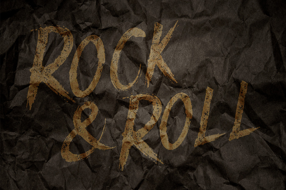 Rocknroll Font preview 4
