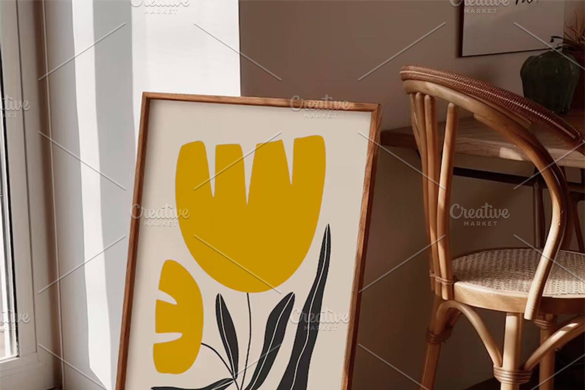 Abstract Botanical Gallery Wall Set, a Background Graphic by C Design Studio (Photo 19 of 21)