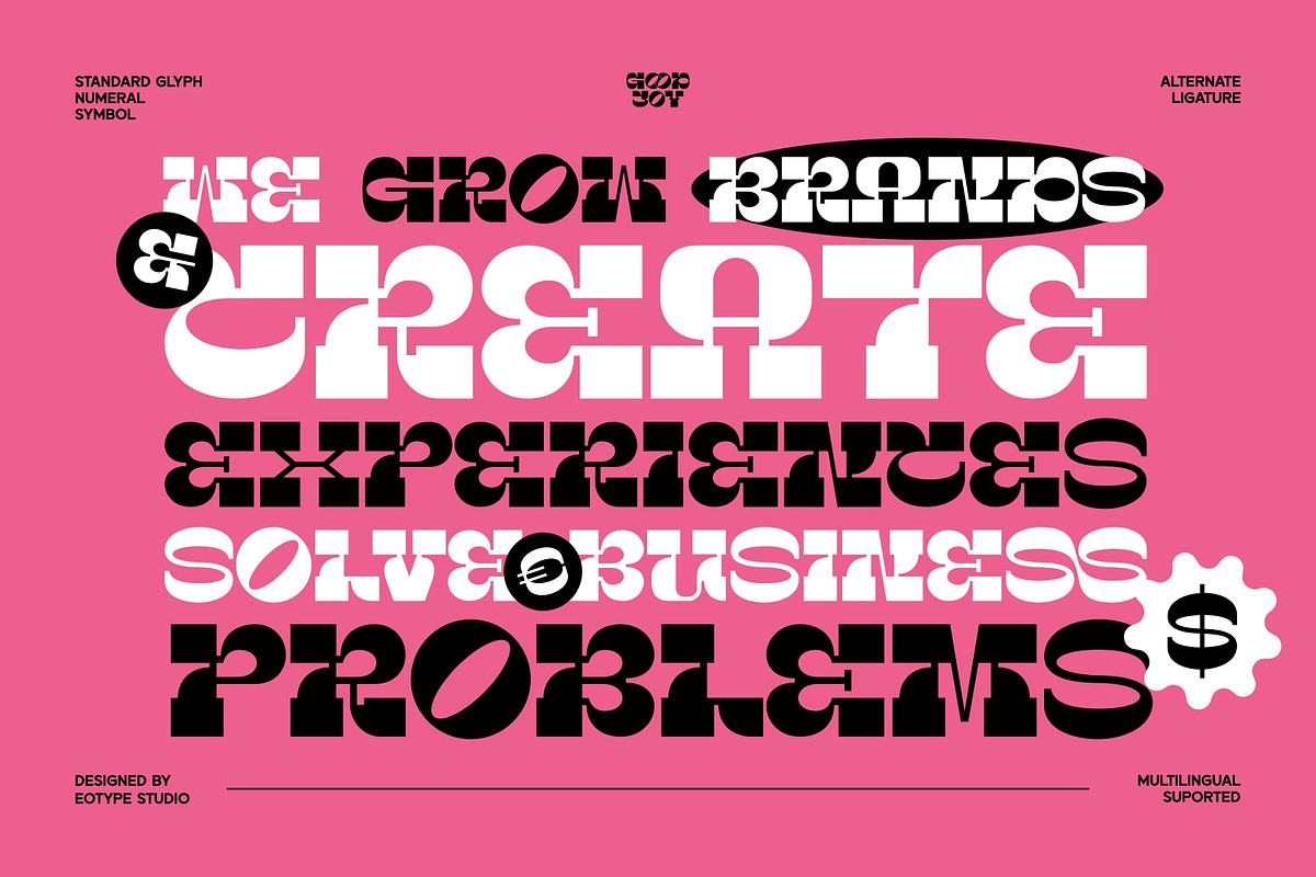 Good Joy, a Slab Serif Font by Eotype Studio (Photo 6 of 12)
