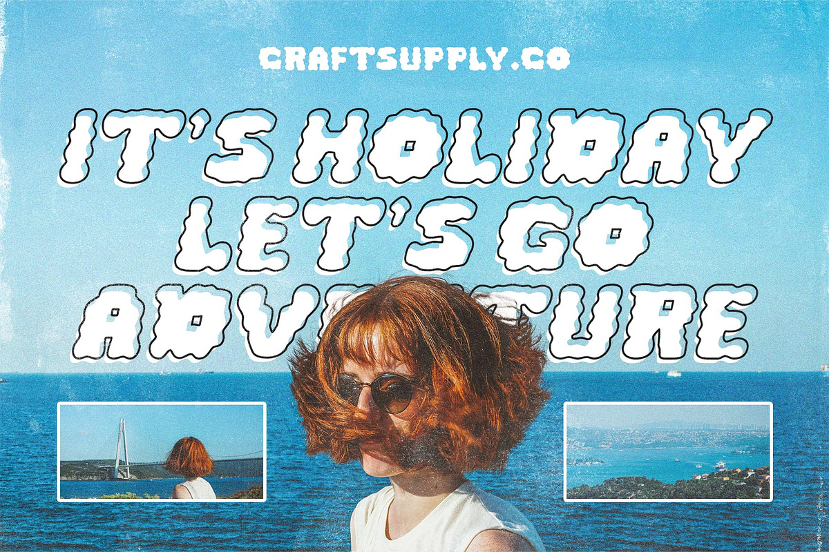 Colence Blur, a Sans Serif Font by Craft Supply Co. (Photo 7 of 8)