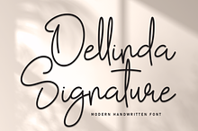 Dellinda Signature | Script Font