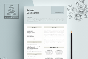 Simple Resume Template Cunningham