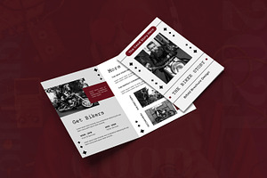 The Biker Story Bifold Brochure