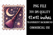 Halloween Faux Postage Stamps, an Illustration by Designking (Thumbnail 4 of 4)