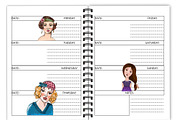 Hand Drawn Digital Dolls, a Person Illustration by Soaring Bird Designs (Thumbnail 4 of 5)