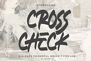 CROSS CHECK - Absonstype, a Font by Absonstype (Thumbnail 1 of 7)