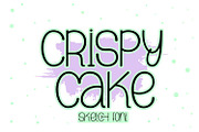 Crispy Cake, a Slab Serif Font by Bramcreative (Thumbnail 3 of 7)