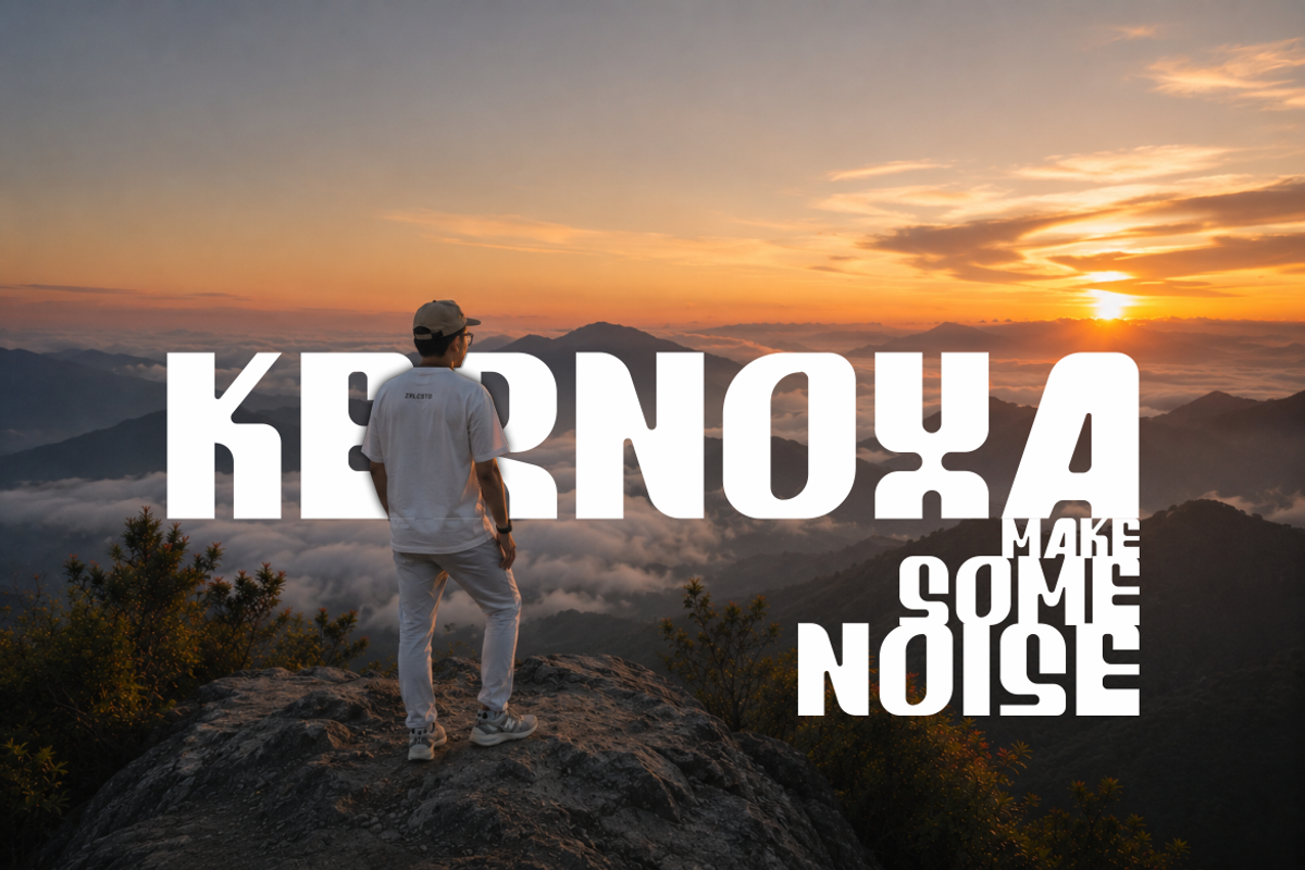 Kernoxa Display Typeface, a Sans Serif Font by zerologicstudio (Photo 3 of 12)