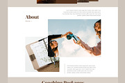 Life Coach Showit Website Template, a Websites & App Template by Blush Cactus (Thumbnail 2 of 7)