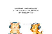 16 DJ Clipart, a Decorative Illustration by Pati Charm Studio (Thumbnail 5 of 8)