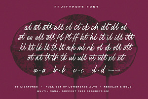 Fruitypops Font