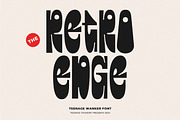 Teenage Wanker, a Slab Serif Font by TeenageFoundry (Thumbnail 2 of 8)