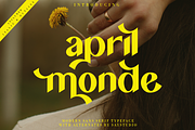 April Monde, a Sans Serif Font by Say Studio (Thumbnail 1 of 14)