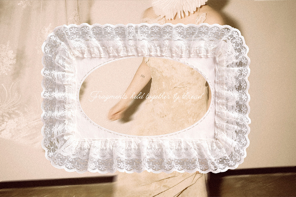 Held by Threads: Lace Crochet Frames, an Object Graphic by Lidberia (Photo 7 of 9)