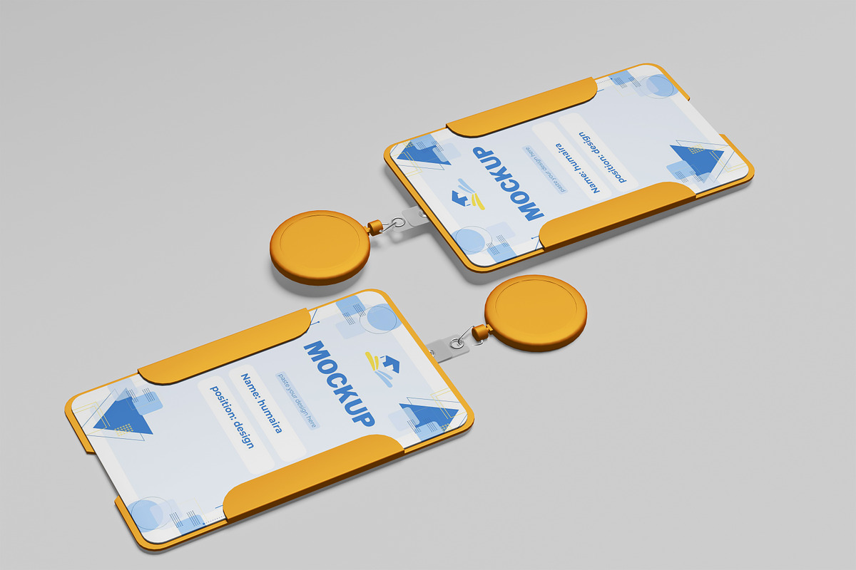 ID CARD MOCKUP, a Card Template by kebunmockup (Photo 4 of 5)