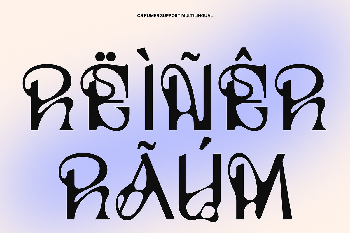 Rumer – Melted Sans Serif, a Sans Serif Font by Craft Supply Co. (Photo 7 of 8)