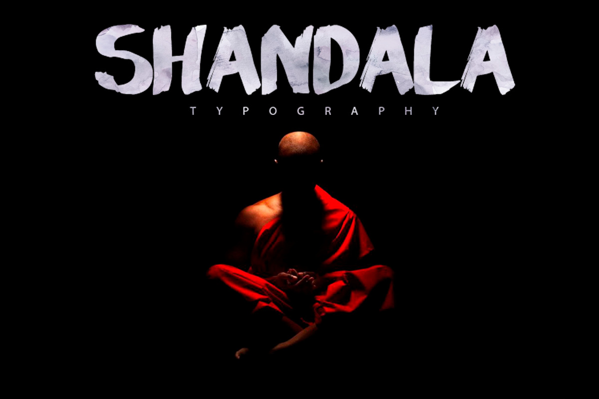Shandala Brush Typeface
