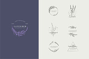 76 Floral premade logos, a Branding & Logo Template by Merfin (Thumbnail 2 of 10)