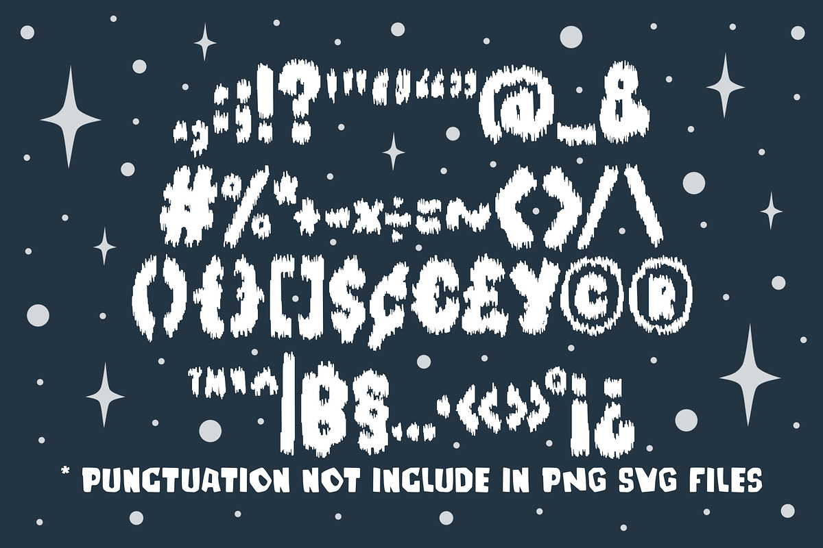 Haunt OTF PNG SVG, a Symbol Font by DREAMs Soul G. (Photo 3 of 4)