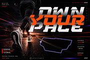 Torq – Futuristic Display Font, a Sans Serif Font by figuree studio (Thumbnail 10 of 10)