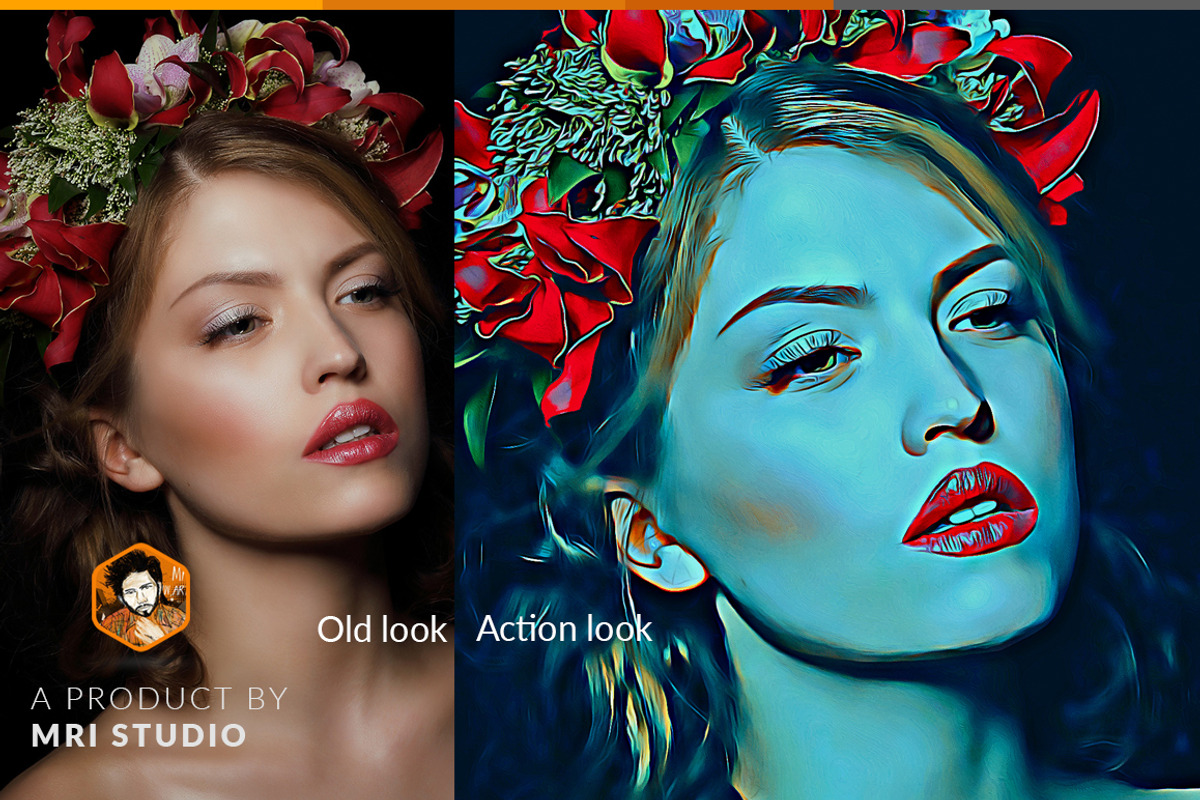 Oil Panting Photoshop Action, an Action Add-On by MRI STUDIO (Photo 3 of 10)