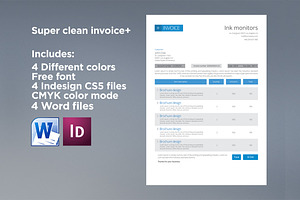 Clean Invoice