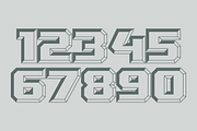 Chiseled Initials - Sans Serif Font, a Sans Serif Font by GG Design (Thumbnail 9 of 11)