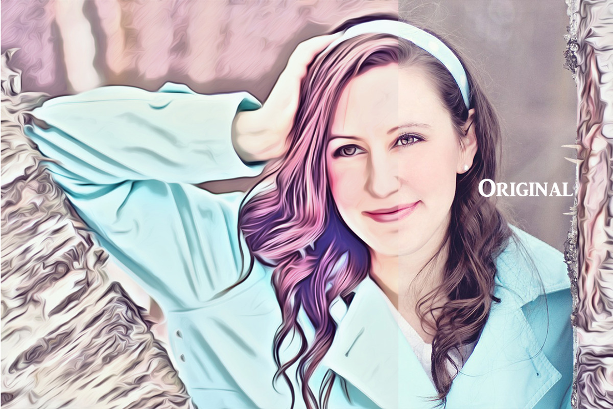 (SALE 85%) Oil Paint PS Action, an Action Add-On by Linspace (Photo 2 of 6)