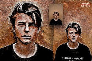 Impasto Painting Photoshop Action