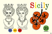 Sicily, an Object Illustration by Olillia (Thumbnail 4 of 5)