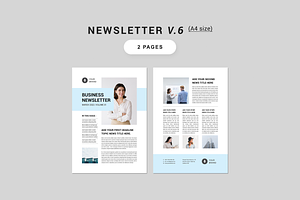 Newsletter Bundle MS Word & Indd