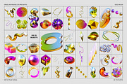 3D GOLD RUSH Objects, an Object Graphic by angelainthefields (Thumbnail 3 of 9)
