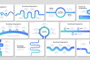 Roadmap Infographic PowerPoint, a Presentation Template by Premast (Thumbnail 4 of 4)
