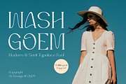 Washgoem - Modern & Serif Typeface, a Serif Font by QR Design Studio (Thumbnail 1 of 10)