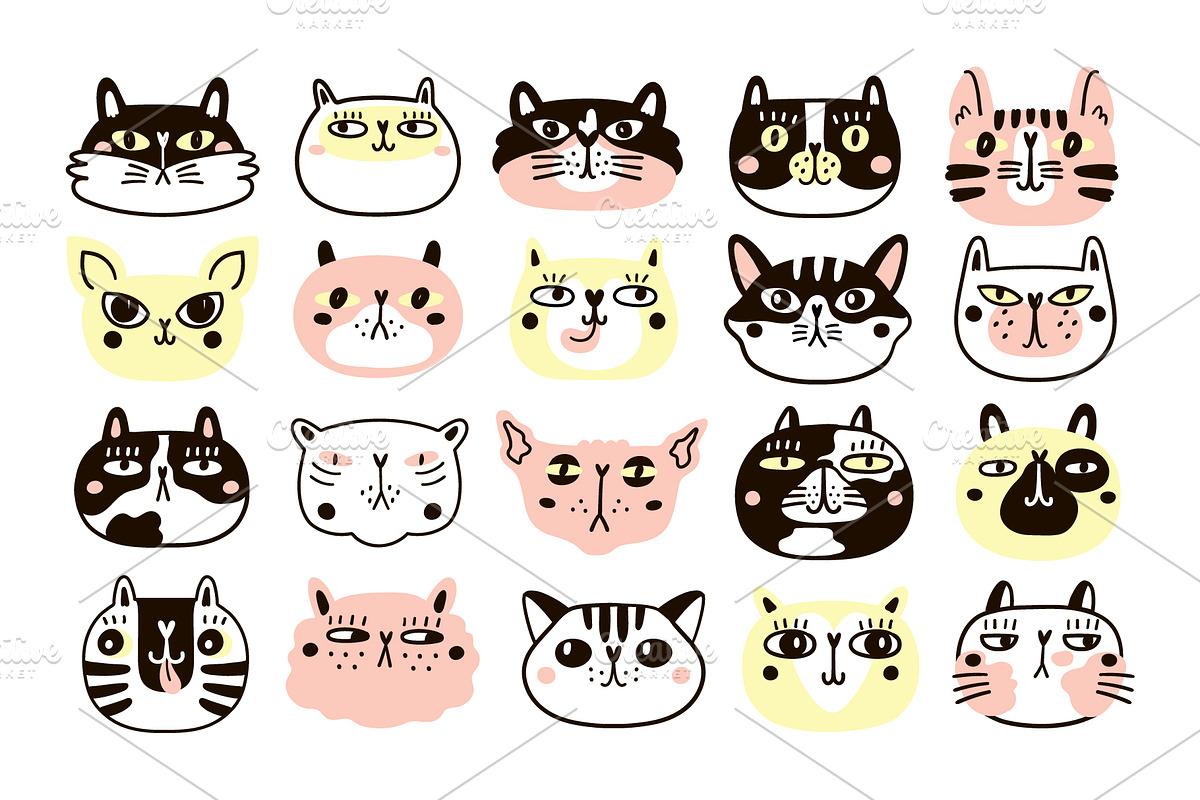 BIG CAT BUNDLE, an Animal Illustration by Nastya Tkachova (Photo 10 of 11)