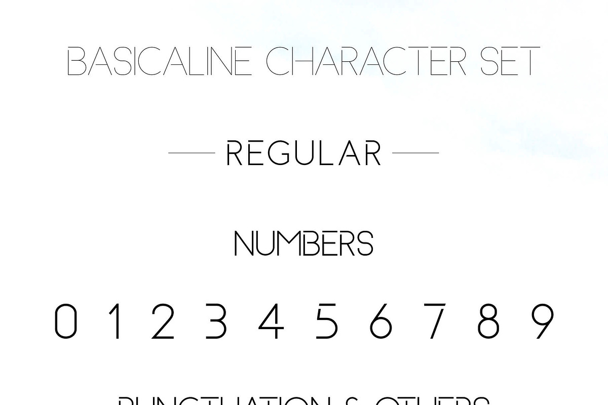Basicaline Font Family - Sans Serif, a Sans Serif Font by RC graphics (Photo 11 of 21)