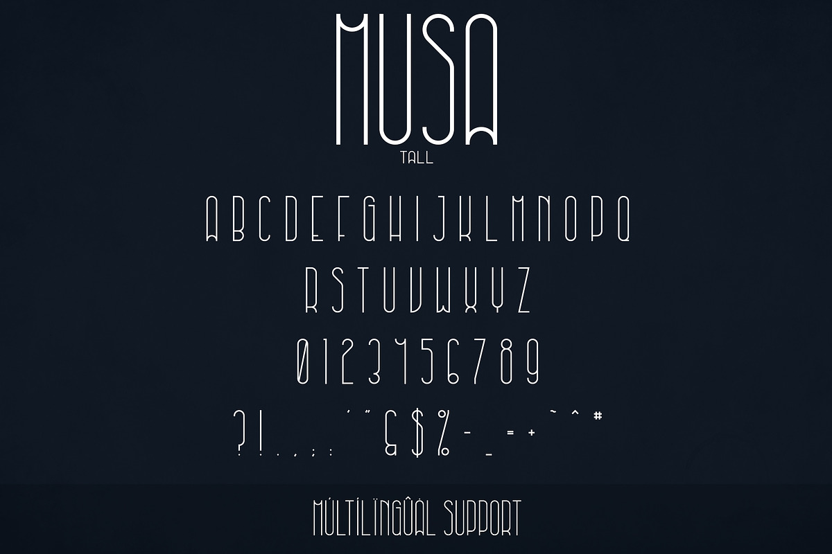 Musa Display Typeface - 12 fonts, a Font by VP Fonts (Photo 10 of 11)