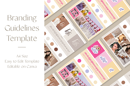 Minimal Branding Guidelines Template