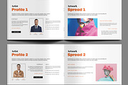 Minimal Art Exhibition Brochure, a Brochure Template by MightyDesign (Thumbnail 4 of 9)