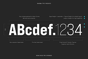 Bebas Neue Pro - Exp Italic, a Sans Serif Font by Dharma Type (Thumbnail 4 of 13)