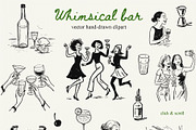 Whimsical bar clipart, an Object Illustration by divanovskaya_nv (Thumbnail 3 of 13)