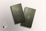5 in 1 Vertical Luxury Business Card, a Business Card Template by Ctrl space studio (Thumbnail 5 of 6)
