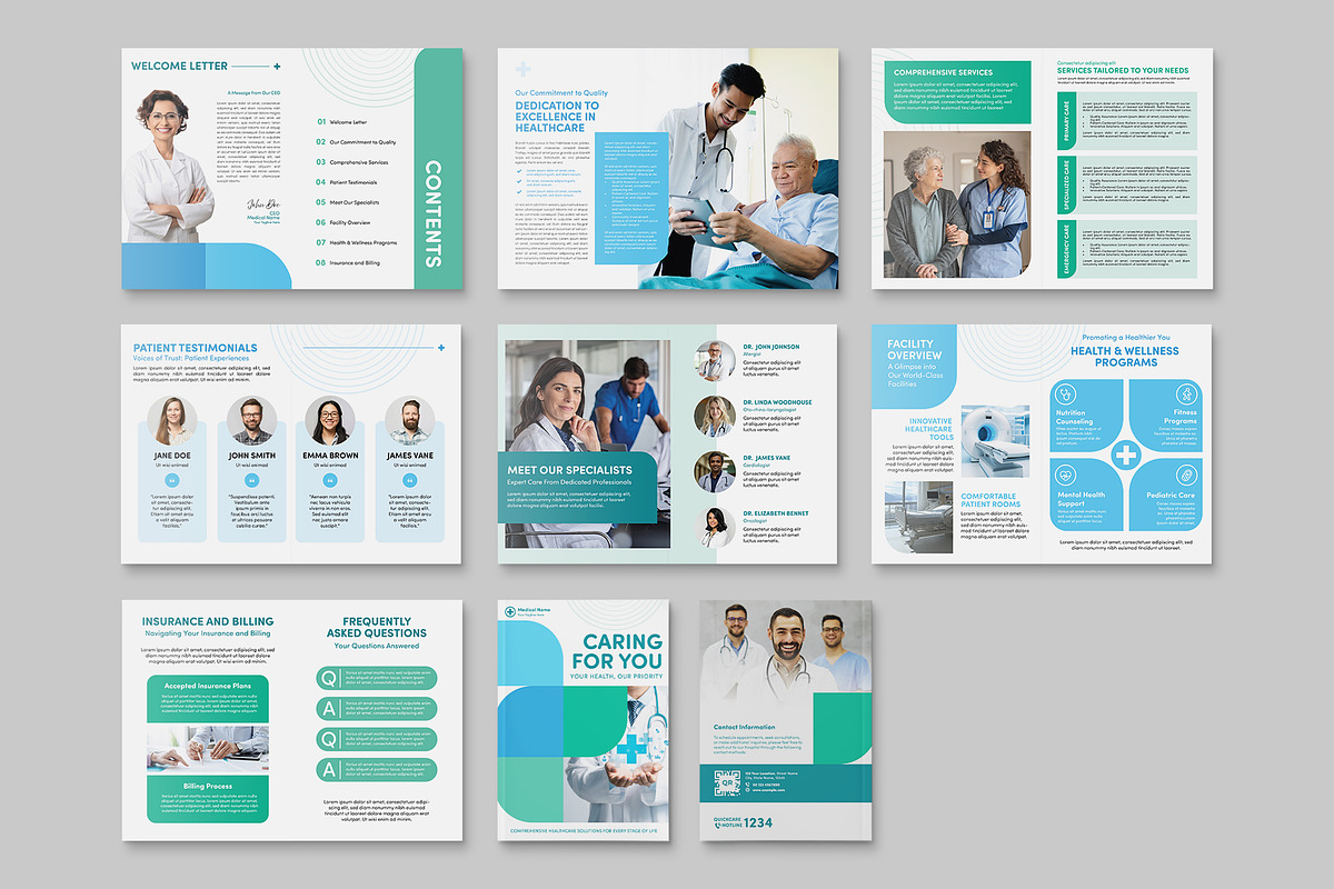 Medical Brochure Template, a Brochure Template by BrandPacks (Photo 4 of 5)
