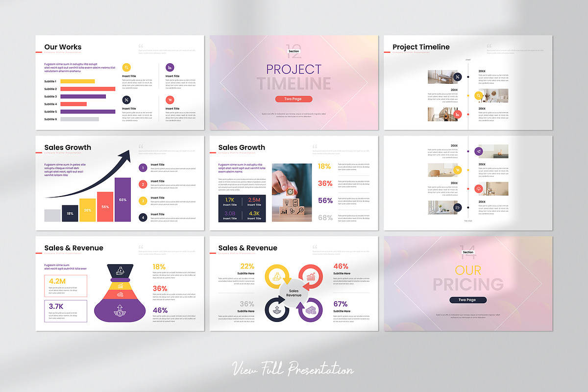 Company Profile PowerPoint Template, a Presentation Template by StyleArt (Photo 8 of 10)