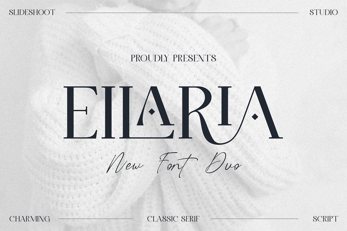 Eilaria - Font Duo, a Serif Font by Idea Studio (Photo 1 of 10)