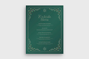 Christmas Menu Template, a Flyer Template by BrandPacks (Thumbnail 3 of 5)